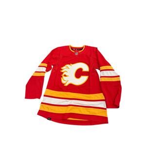 Adidas NHL Calgary Flames Jersey Size 46 NWT